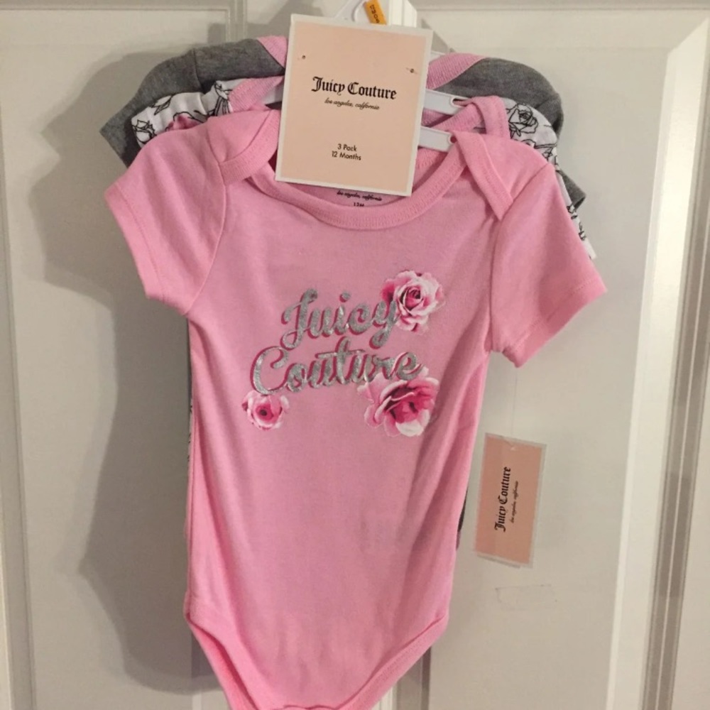 Juicy couture onesies